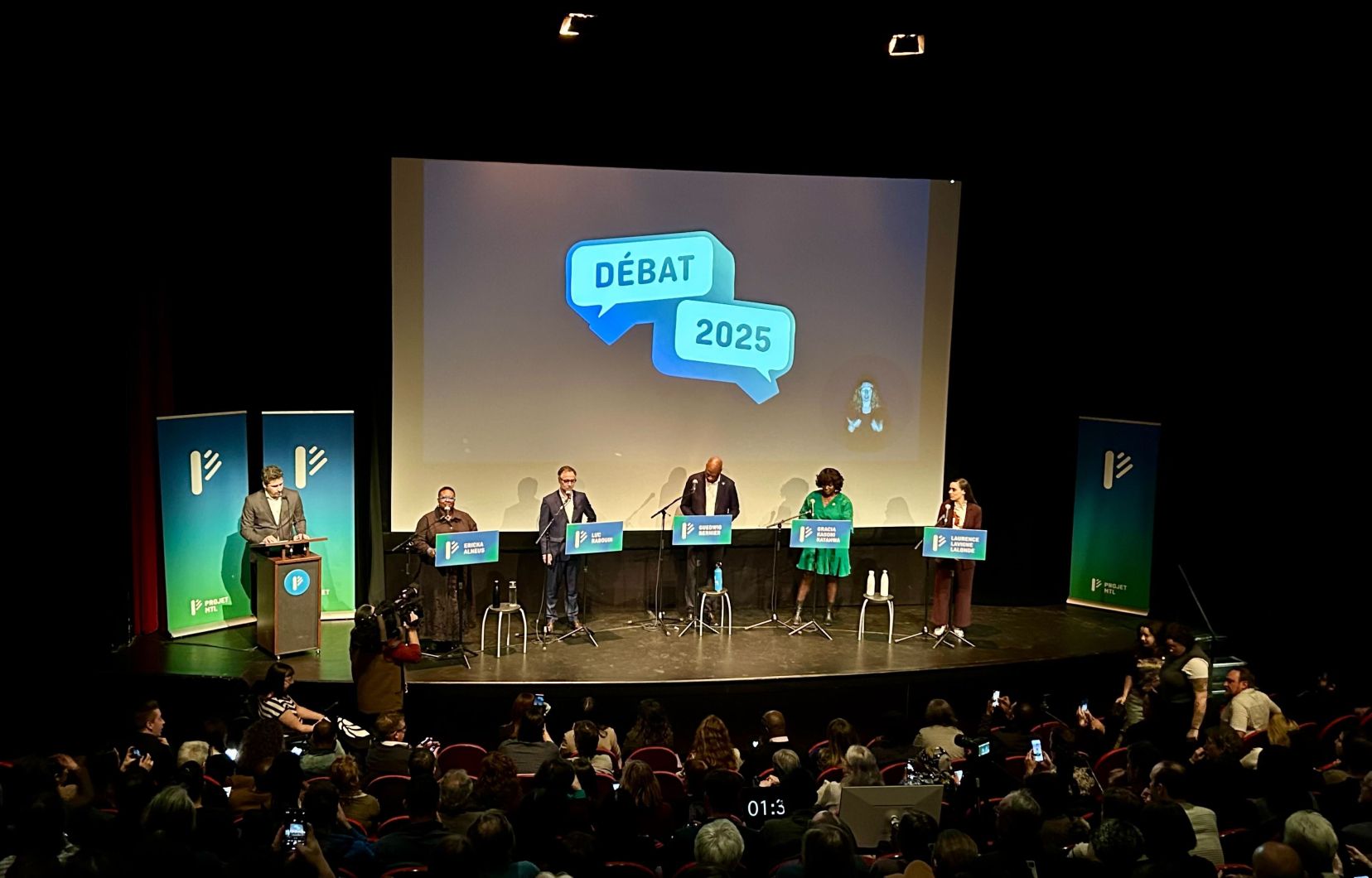 Les cinq candidats à la succession de Valérie Plante au sein de Projet Montréal étaient relativement d’accord sur la plupart des enjeux de l’heure.