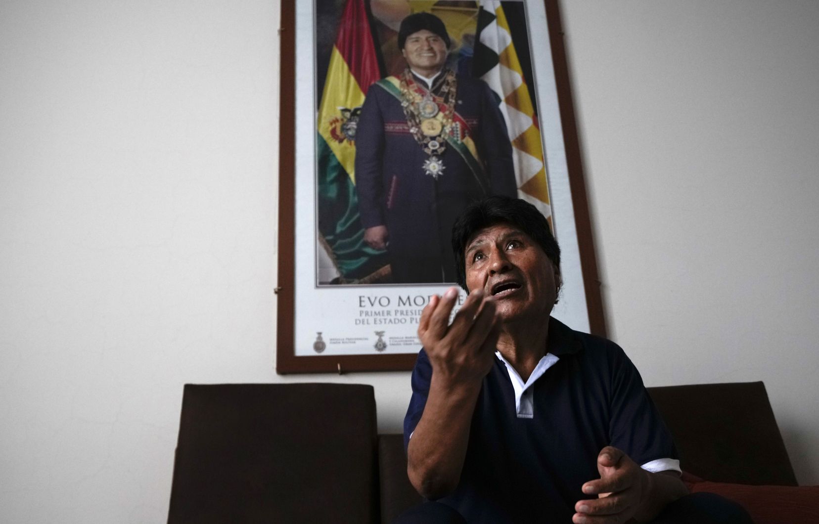 L'ancien président bolivien Evo Morales, en 2024