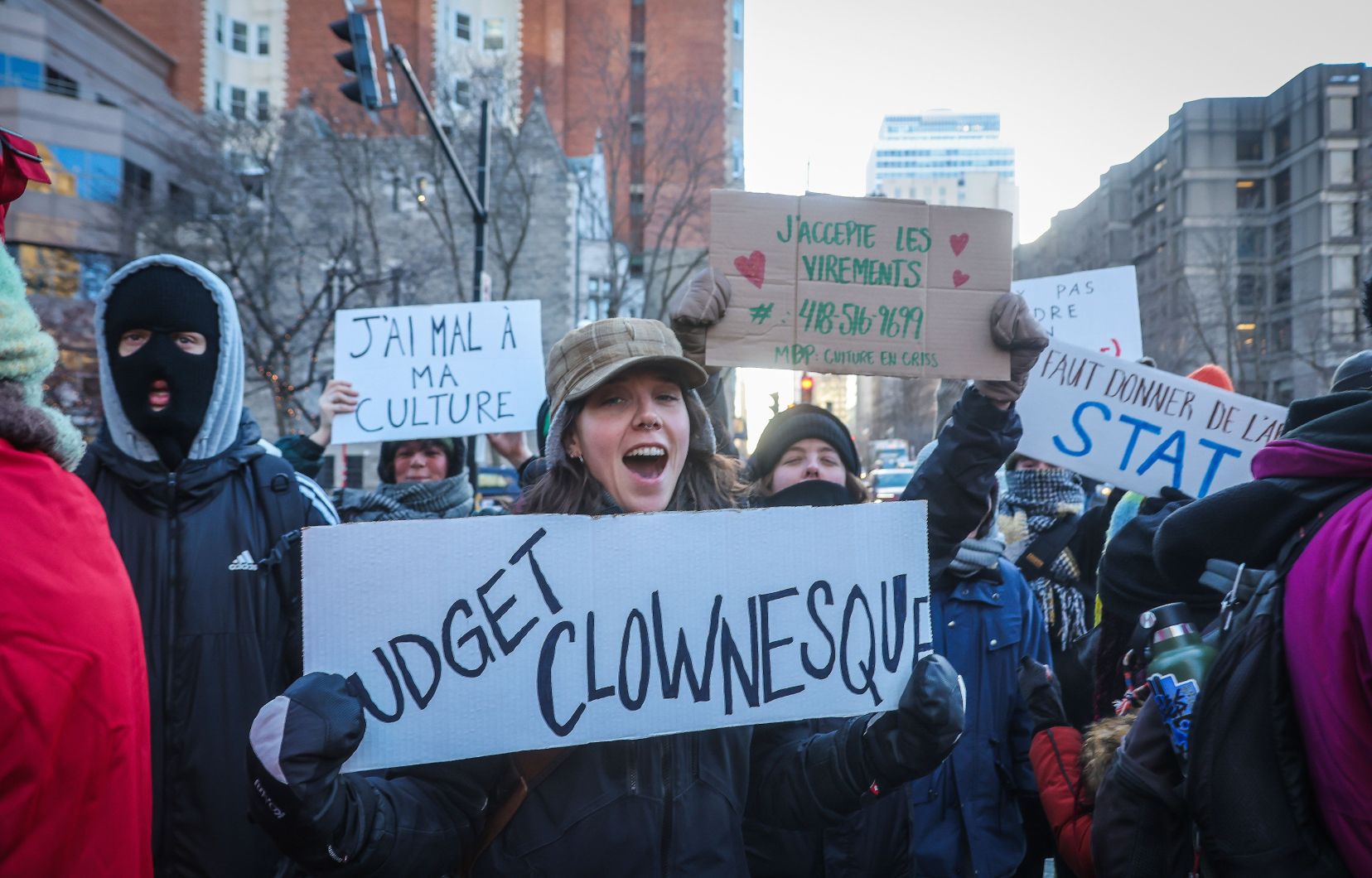 Une manifestation pour le culture, le 22 janvier 2025