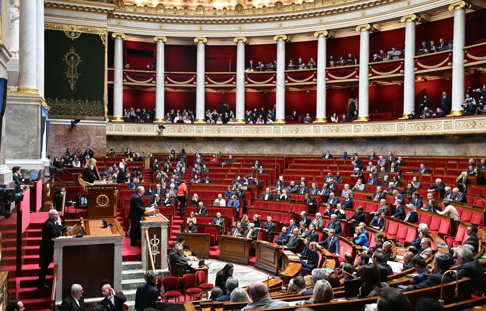 Le premier ministre français, François Bayrou, s’exprime lors d’une séance parlementaire, le 3 février 2025.