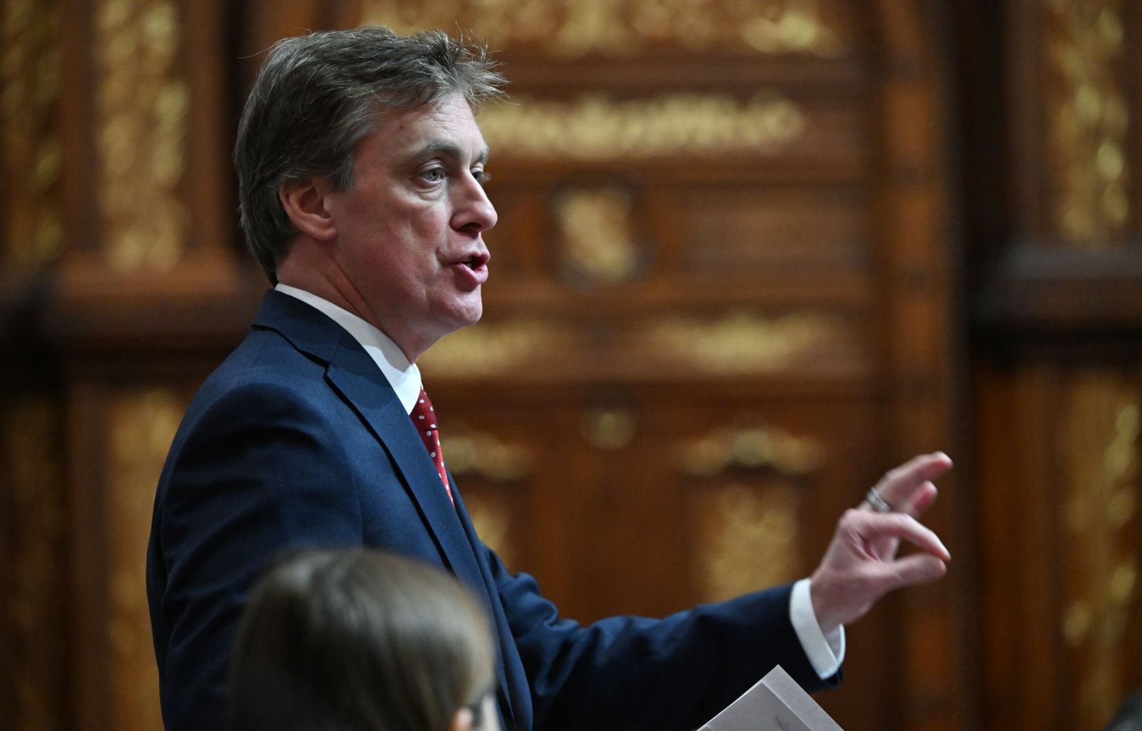 Le chef intérimaire du Parti libéral, Marc Tanguay