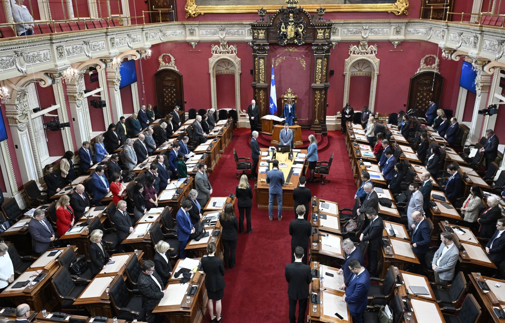 Le Québec a réitéré unanimement son soutien à ce pays envahi par la Russie depuis trois ans maintenant.