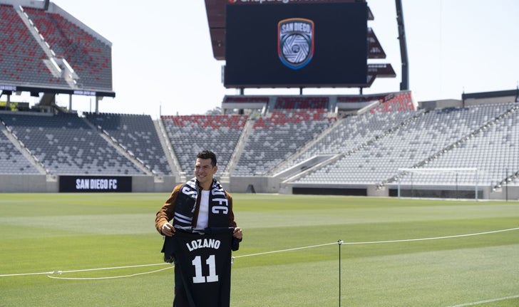 Le Mexicain Hirving «Chucky» Lozano sera le joueur vedette de l'équipe de San Diego, qui rejoint la MLS cette saison.