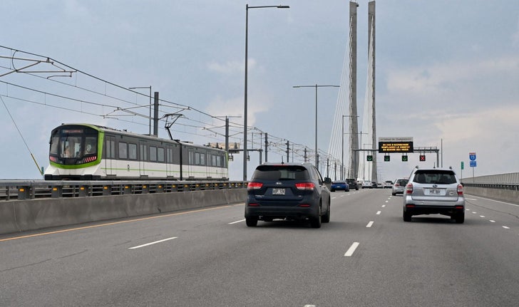 CDPQ Infra détient l’exclusivité de l’accès au pont Samuel-De Champlain, ce qui empêche les autobus d’y circuler.